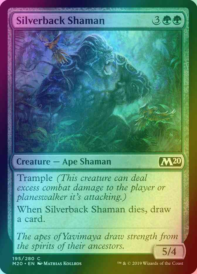 Silverback Shaman [195] [Core Set 2020] [Foil]