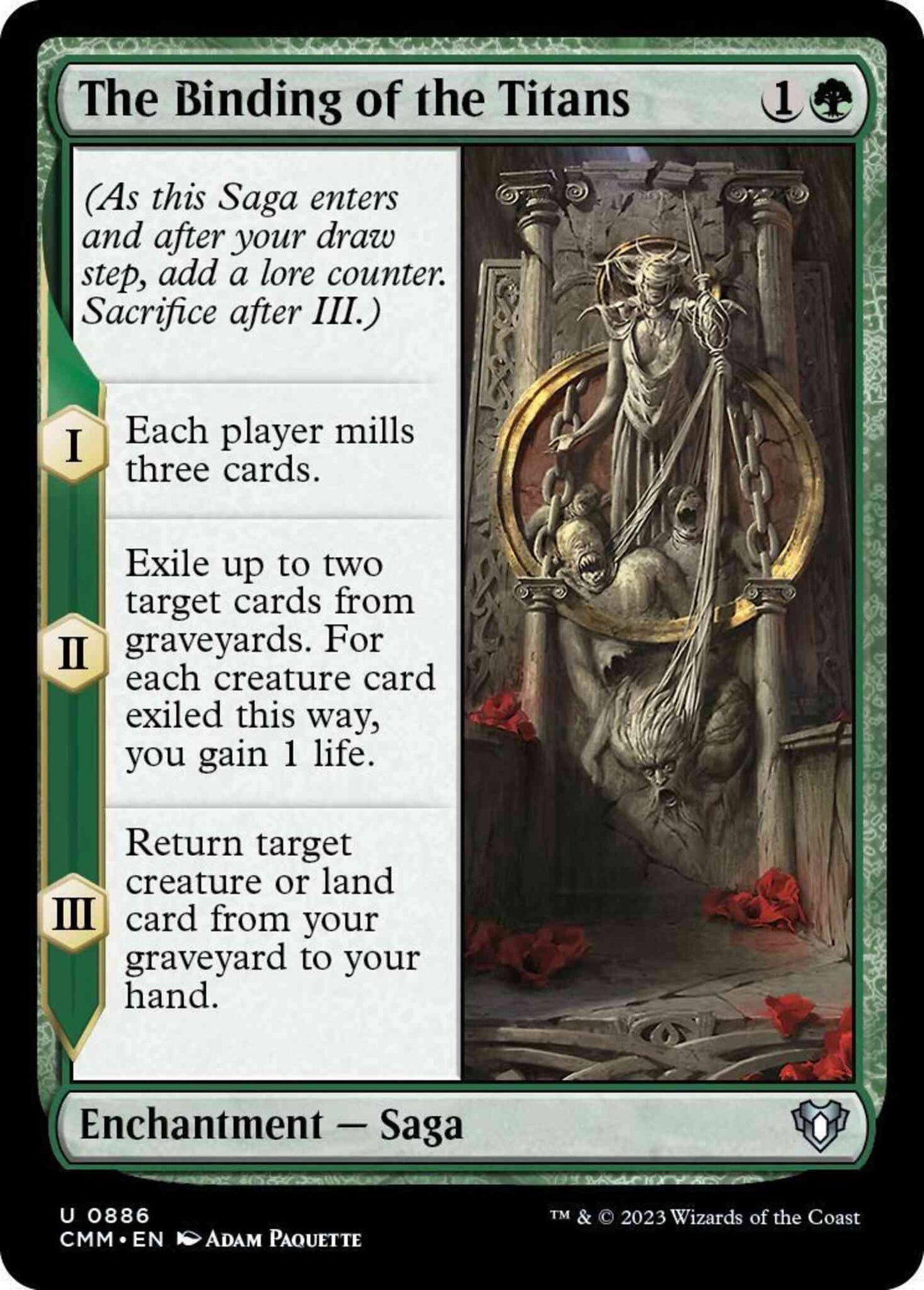 The Binding of the Titans [886] [Commander Masters] [Non-Foil]