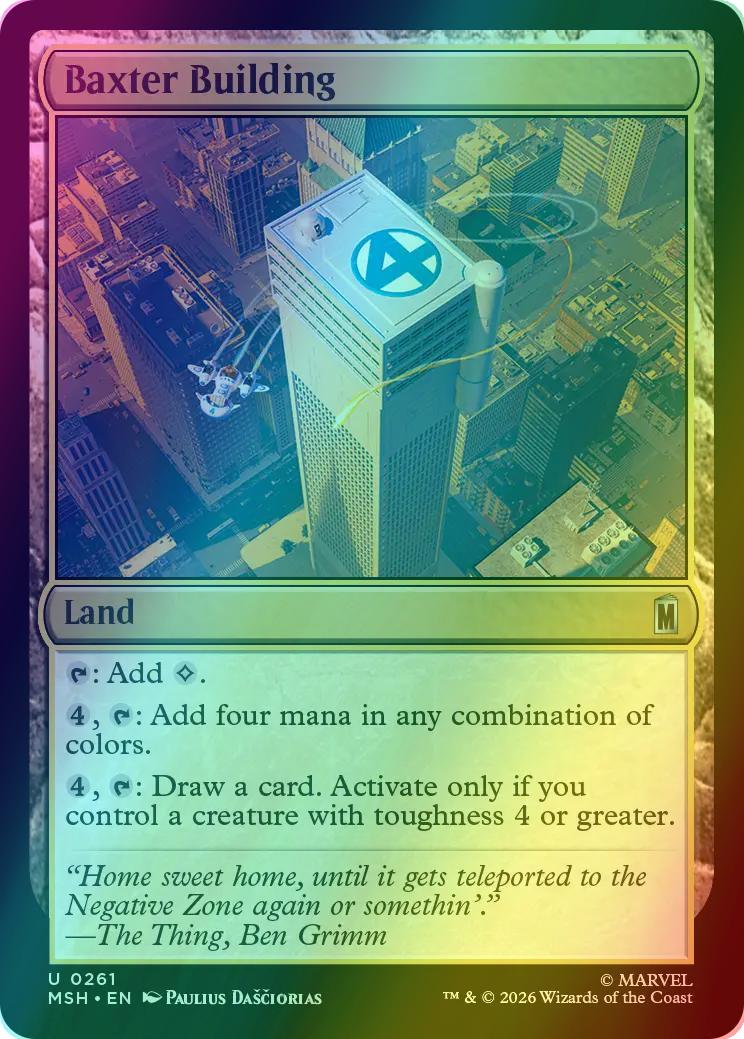 Baxter Building [261] [Marvel Super Heroes] [Foil]