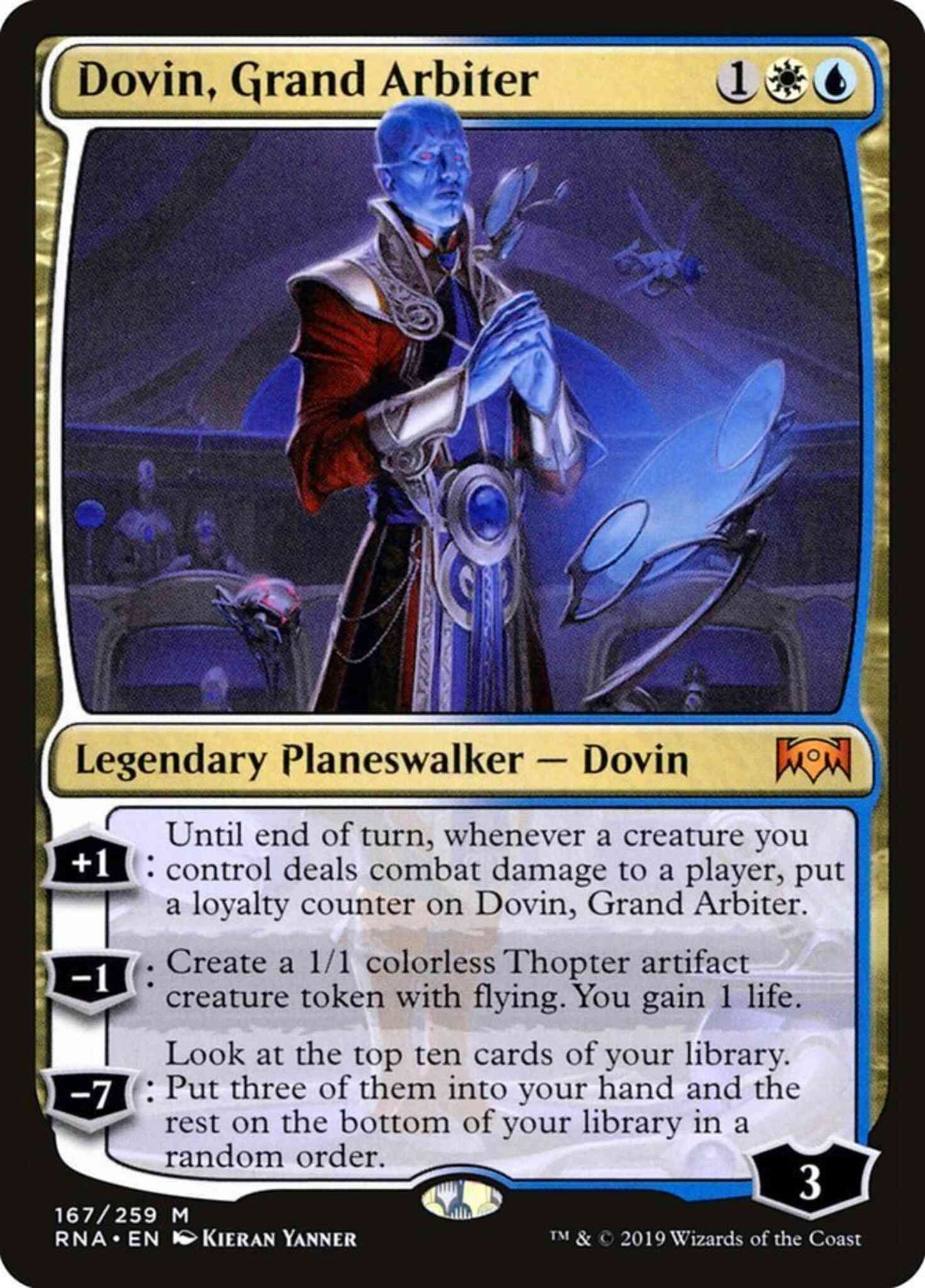 Dovin, Grand Arbiter [167] [Ravnica Allegiance] [Non-Foil]