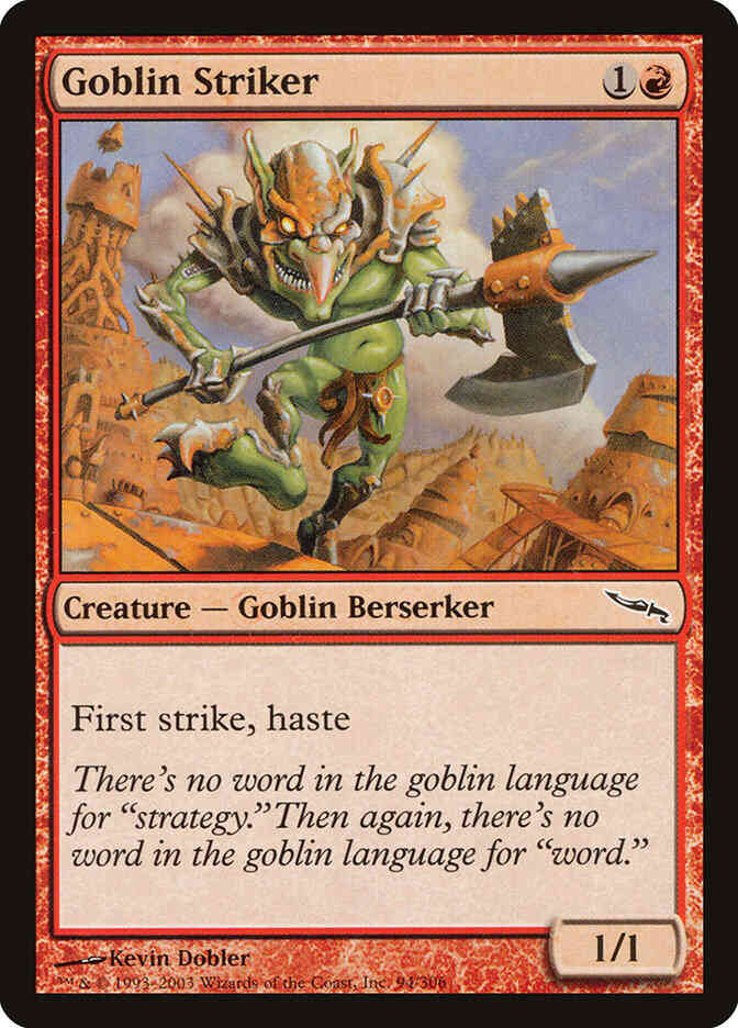 Goblin Striker [94] [Mirrodin] [Non-Foil]