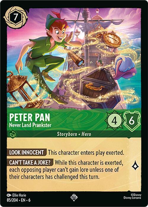 Peter Pan - Never Land Prankster - 85/204 [Azurite Sea] [Non-Foil]