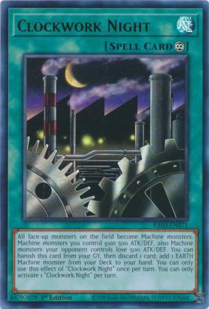 Clockwork Night - RA03-EN071 - Ultra Rare - 1st Edition