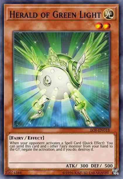 Herald of Green Light - EOJ-EN018 - Ultimate Rare - Unlimited