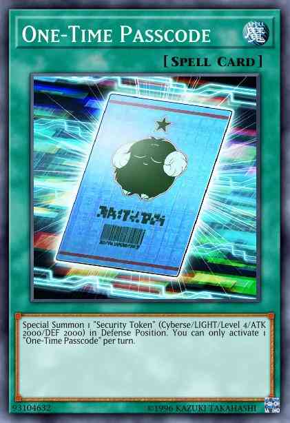 One-Time Passcode - CIBR-EN061 - Rare - Unlimited