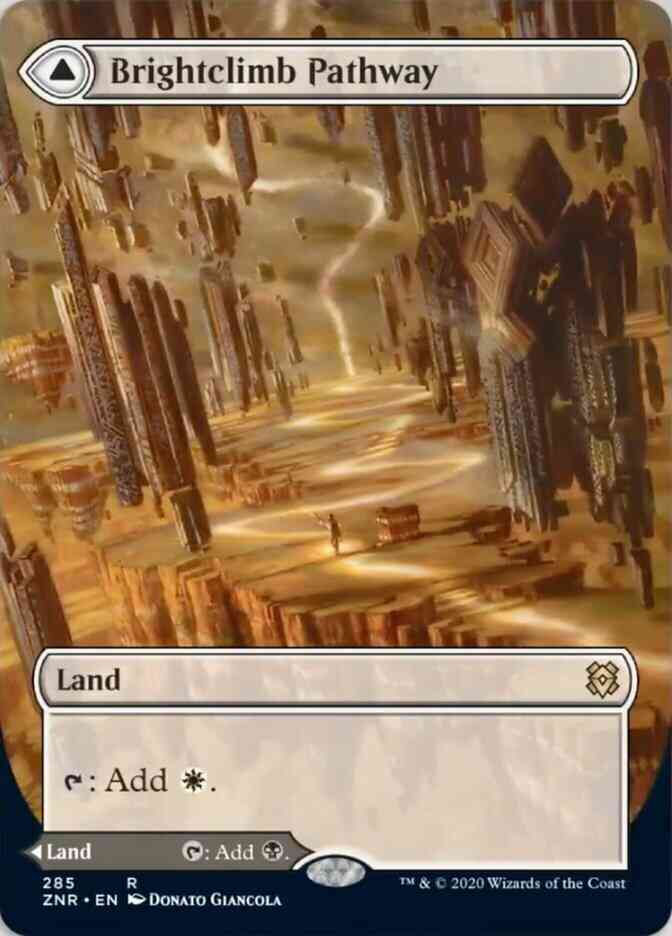 Brightclimb Pathway // Grimclimb Pathway [285] [Borderless] [Zendikar Rising] [Non-Foil]