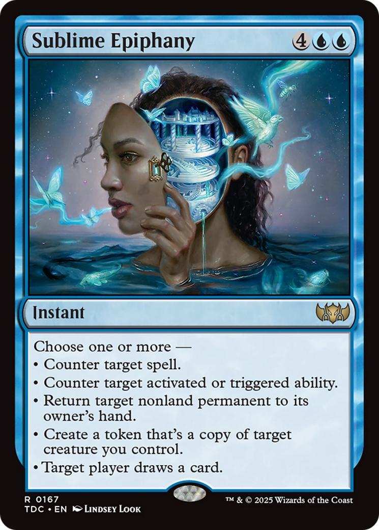 Sublime Epiphany [167] [Tarkir: Dragonstorm: Commander] [Non-Foil]