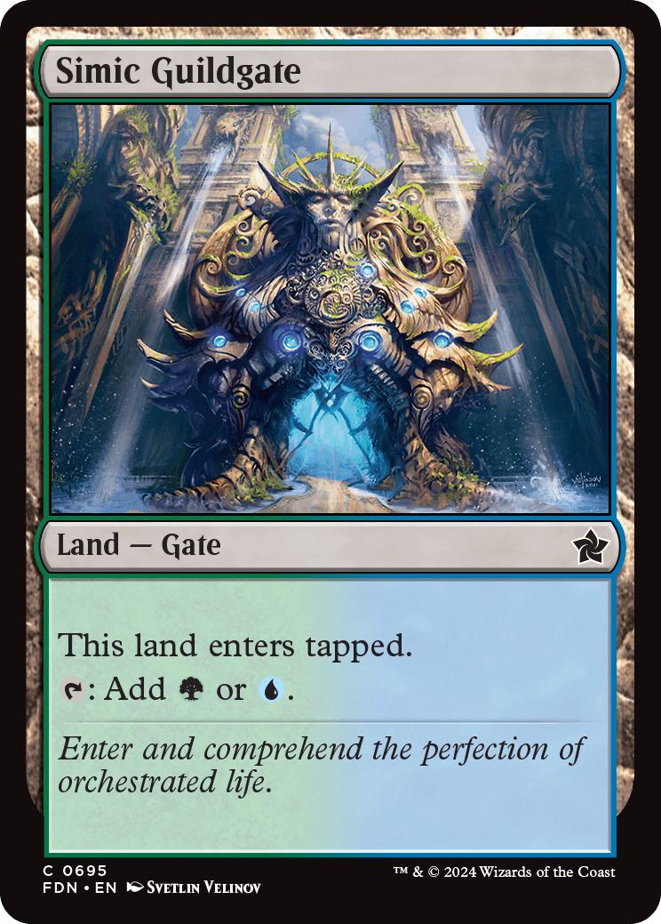 Simic Guildgate [695] [Foundations] [Non-Foil]