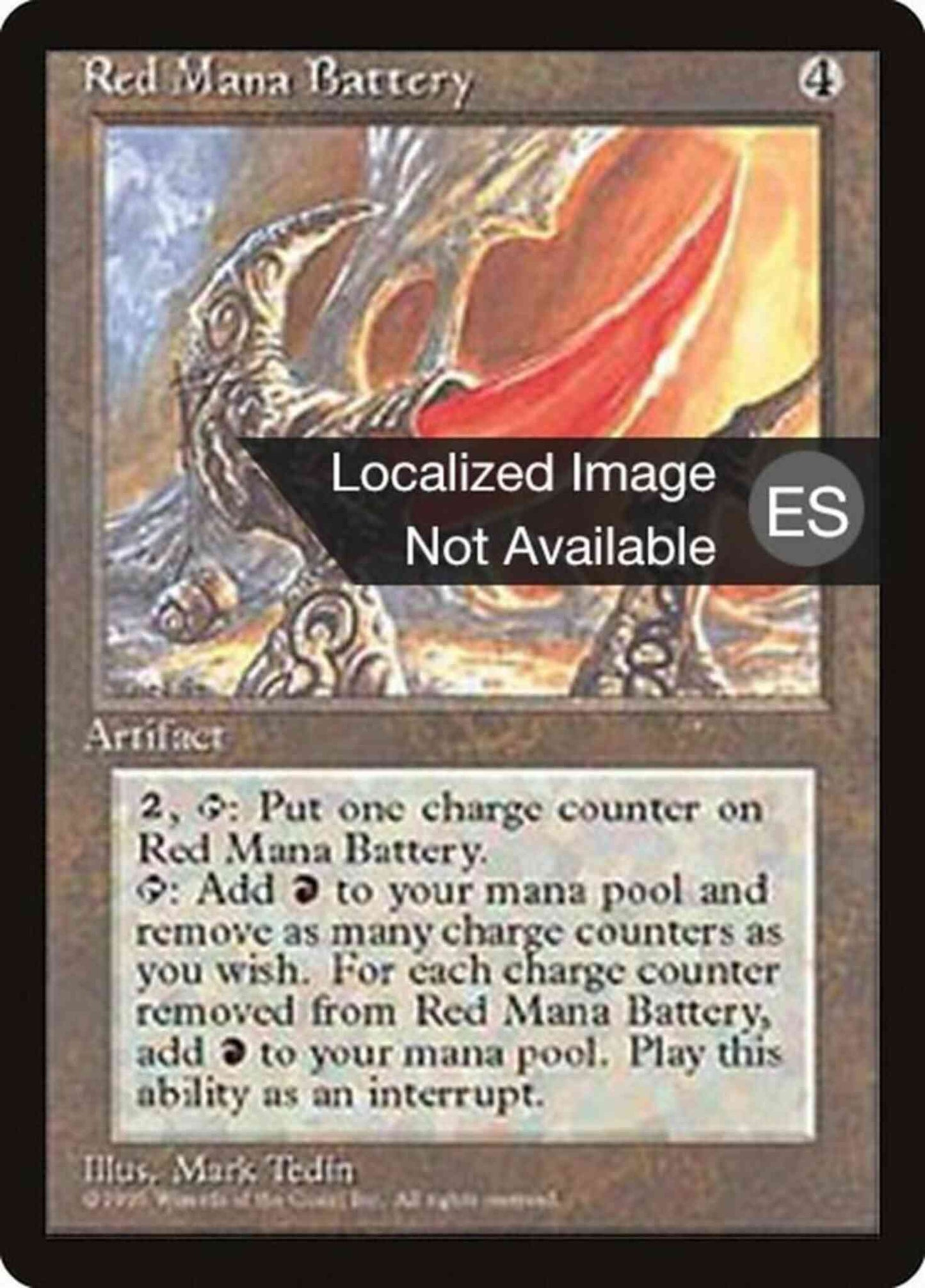 Red Mana Battery - Korean [343] [Fourth Edition Black Border: Korean] [Non-Foil]