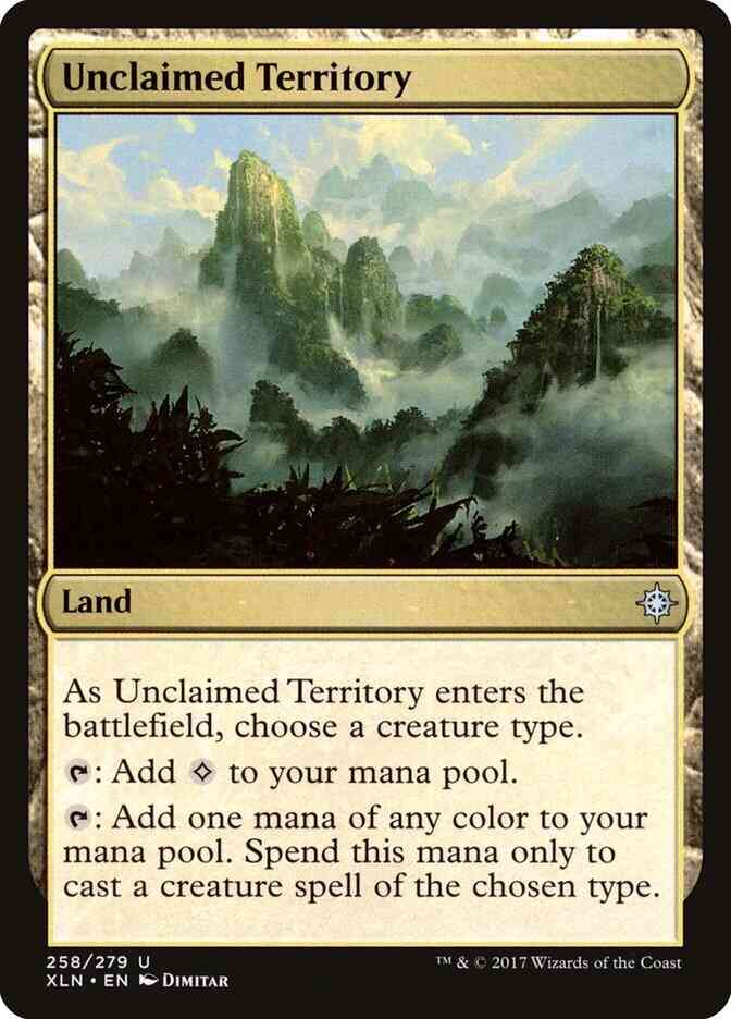 Unclaimed Territory [258] [Ixalan] [Non-Foil]