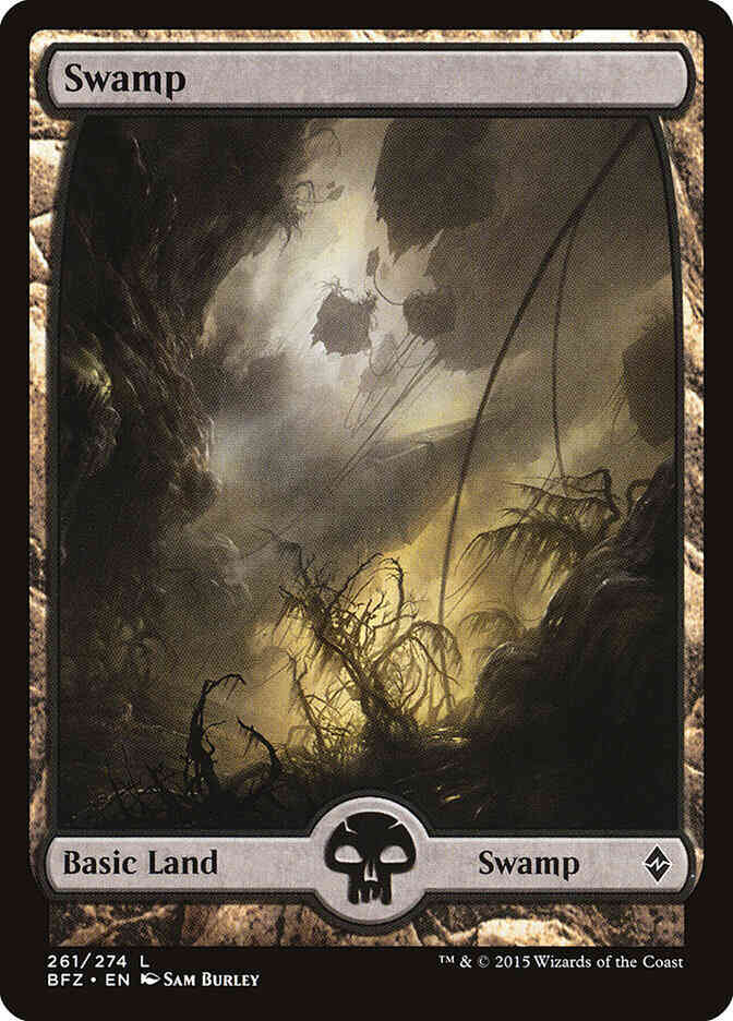 Swamp [261] [Full Art] [Battle for Zendikar] [Non-Foil]