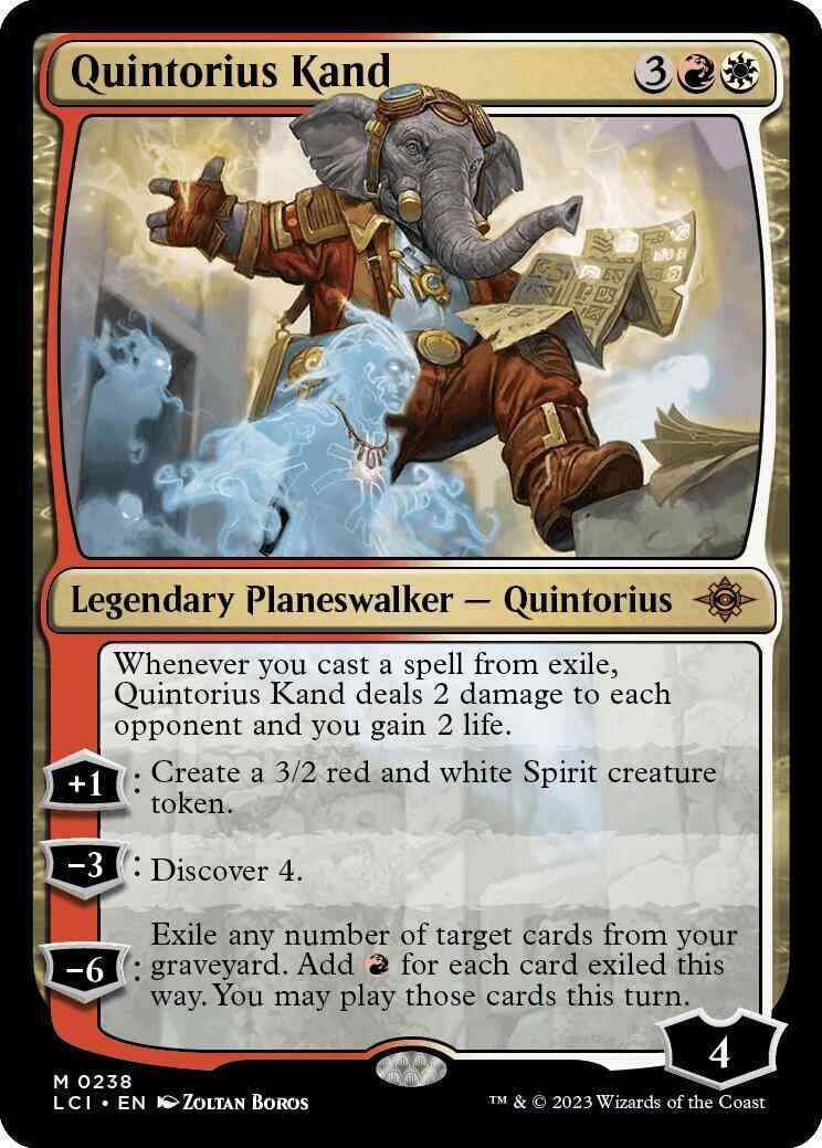 Quintorius Kand [238] [The Lost Caverns of Ixalan] [Non-Foil]