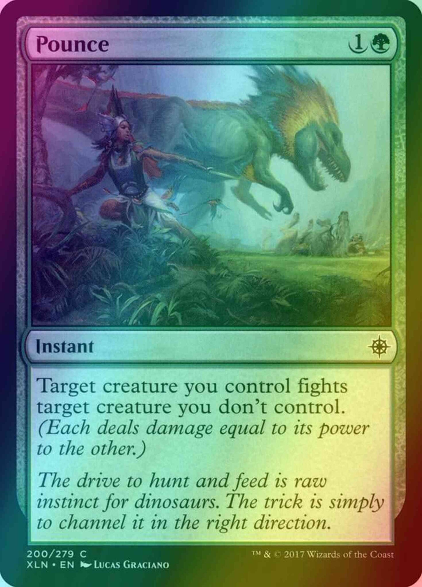 Pounce [200] [Ixalan] [Foil]