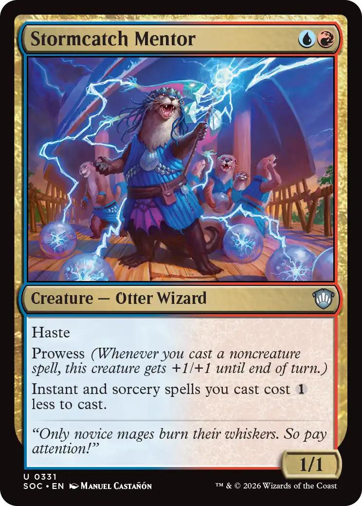 Stormcatch Mentor [331] [Secrets of Strixhaven: Commander] [Non-Foil]