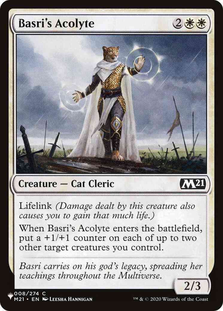 Basri's Acolyte [M21-8] [The List] [Non-Foil]