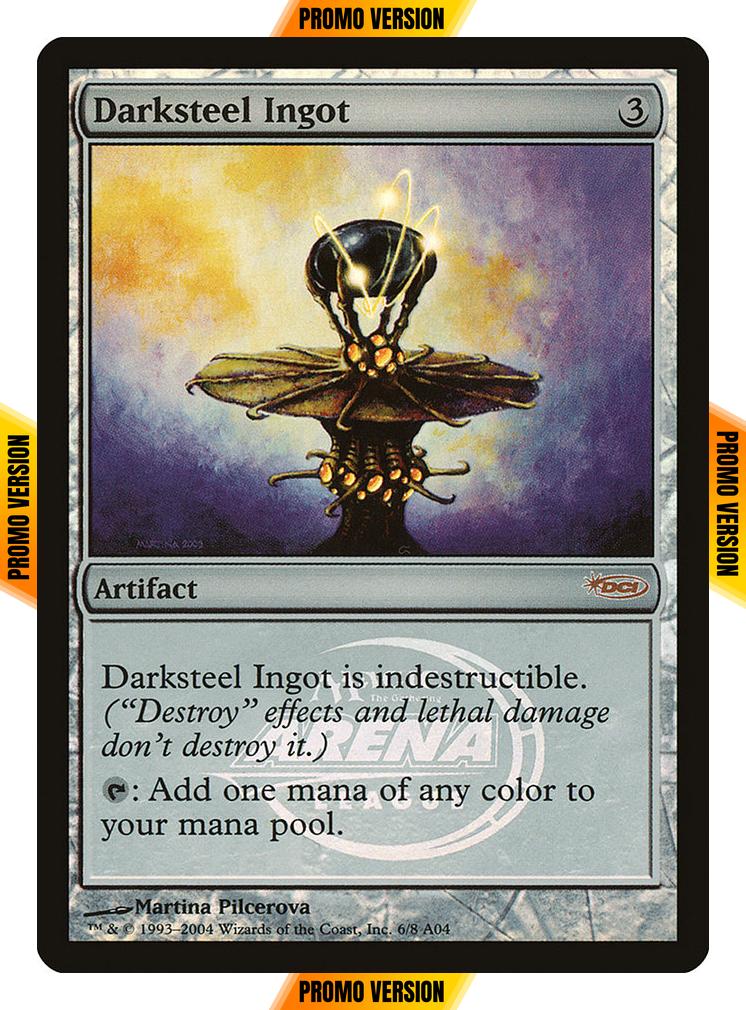 Darksteel Ingot [6] [Arena League 2004] [Foil]