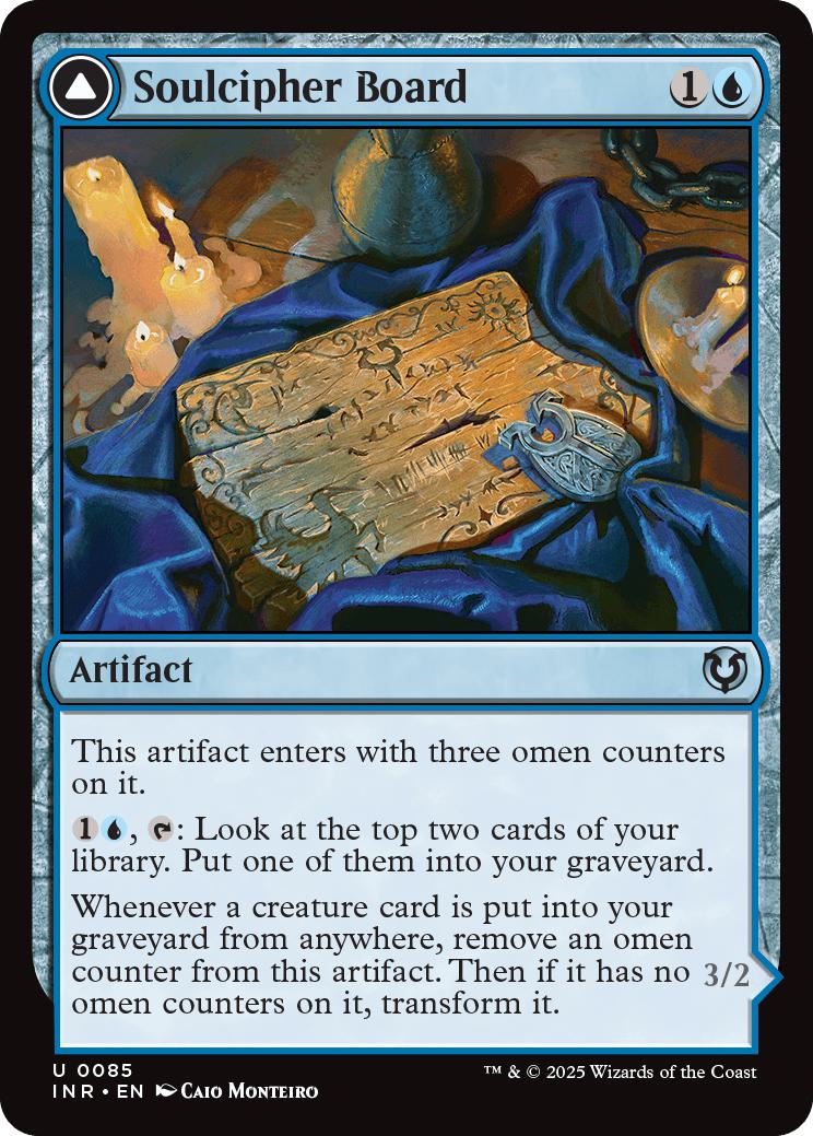 Soulcipher Board // Cipherbound Spirit [85] [Innistrad Remastered] [Non-Foil]