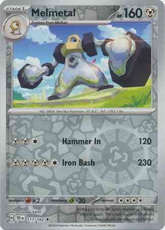 Melmetal - 117/162 - Rare [sv05-117] [Reverse Holo]