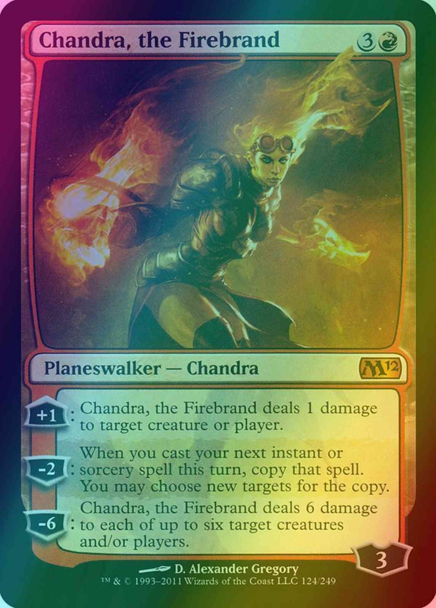 Chandra, the Firebrand [124] [Magic 2012] [Foil]