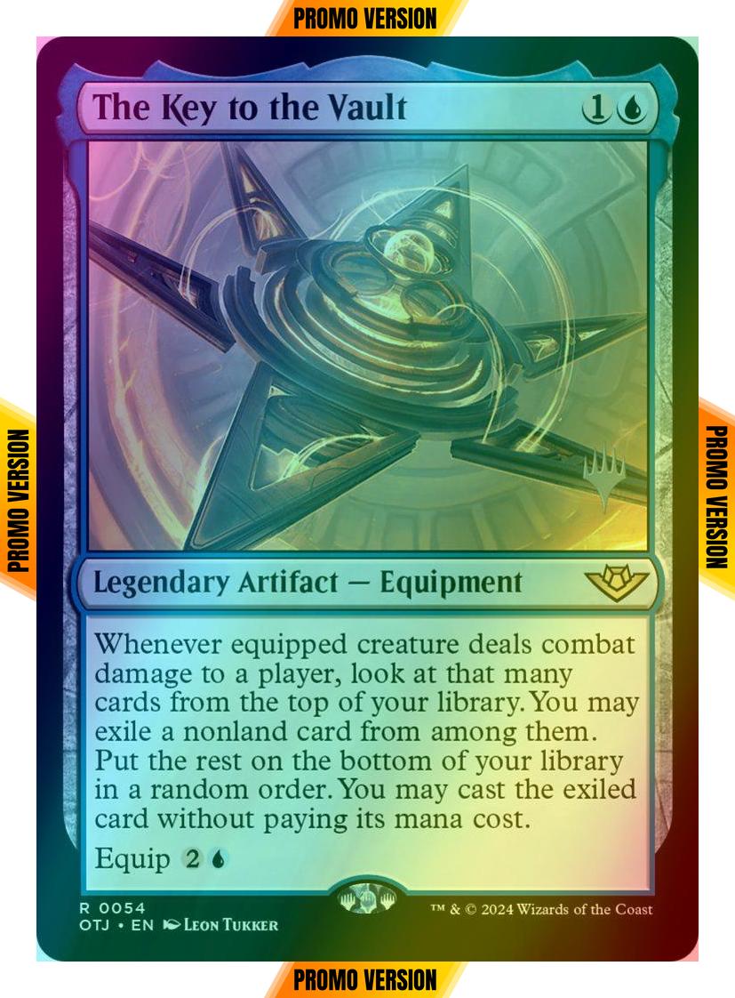 The Key to the Vault [54p] [Promo Pack] [Outlaws of Thunder Junction: Promos] [Foil]