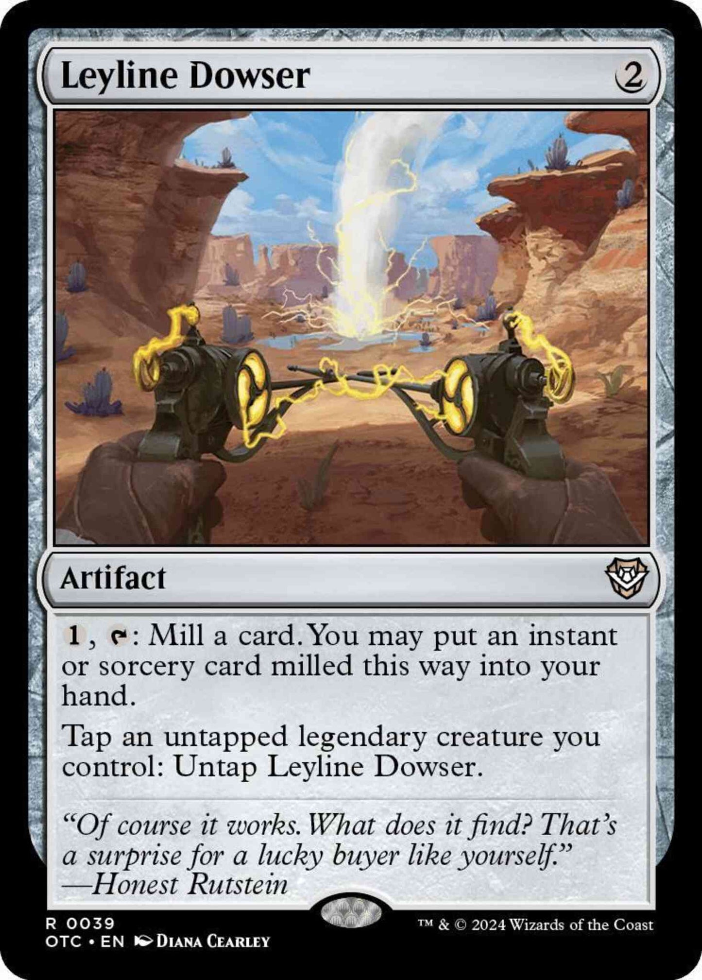 Leyline Dowser [39] [Outlaws of Thunder Junction: Commander] [Non-Foil]