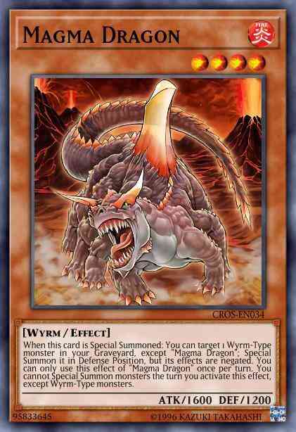 Magma Dragon - MP16-EN016 - Common - 1st Edition