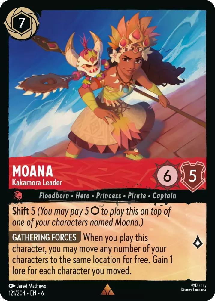 Moana - Kakamora Leader - 121/204 [Azurite Sea] [Non-Foil]
