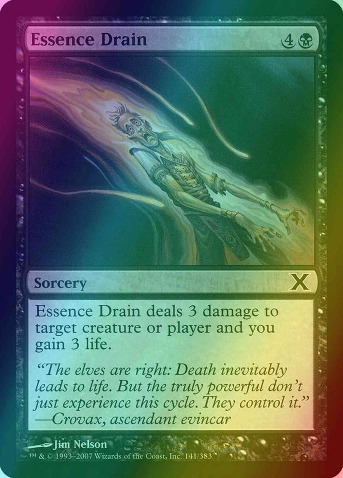 Essence Drain [141] [Tenth Edition] [Foil]