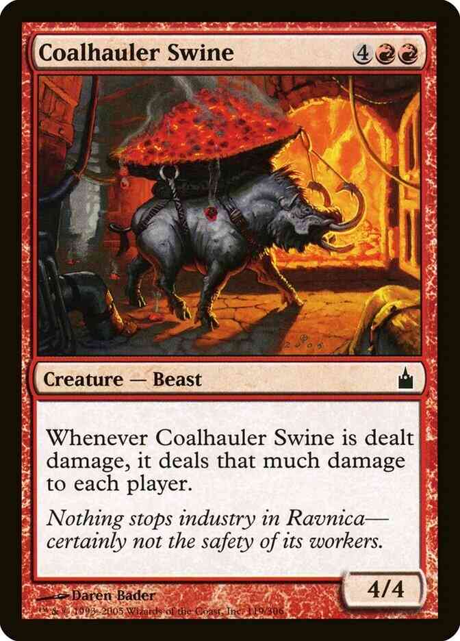 Coalhauler Swine [119] [Ravnica City Of Guilds] [Non-Foil]