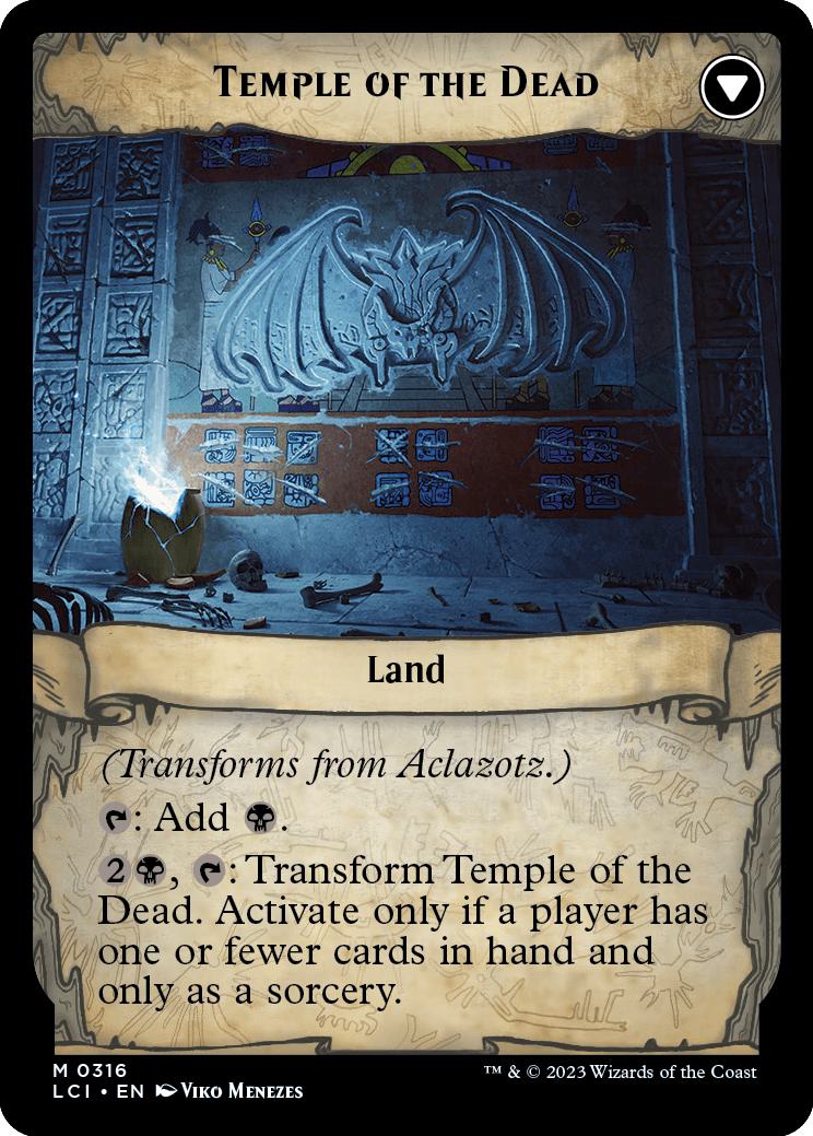 Aclazotz, Deepest Betrayal // Temple of the Dead [316] [Gods of