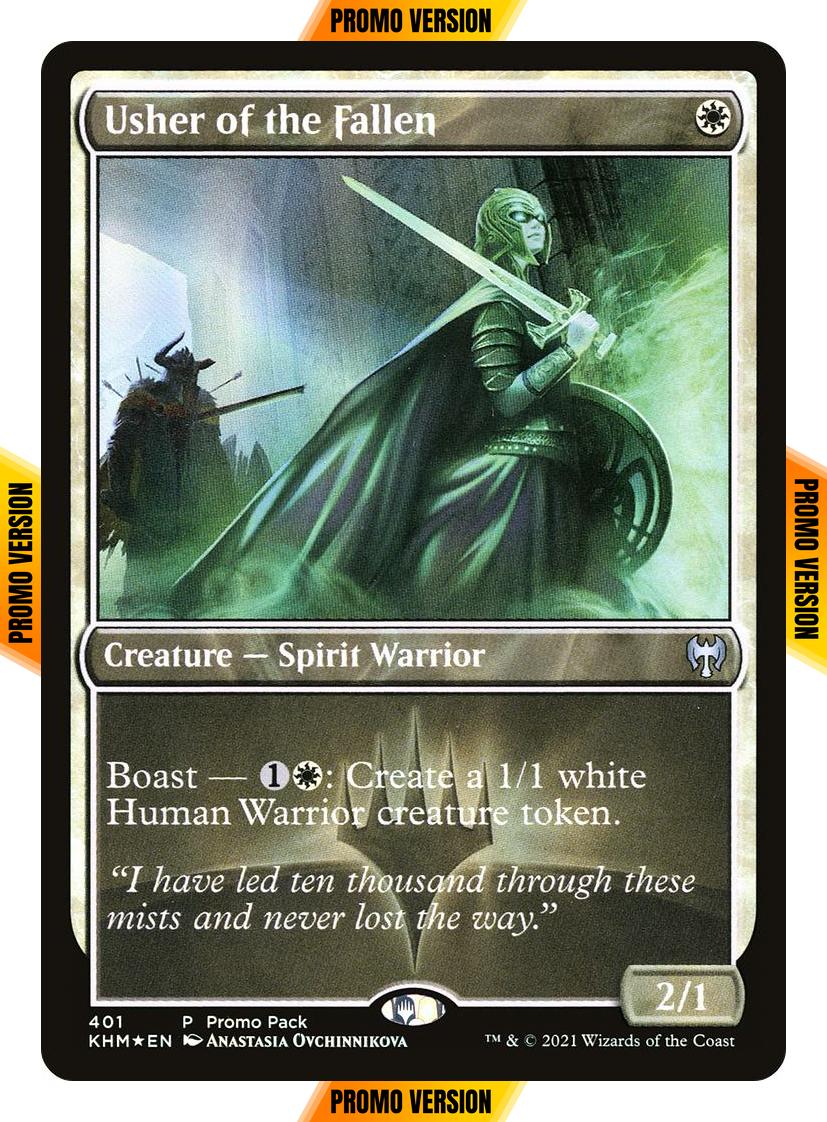 Usher of the Fallen [401] [Dark Frame Promo Pack] [Kaldheim] [Non-Foil]