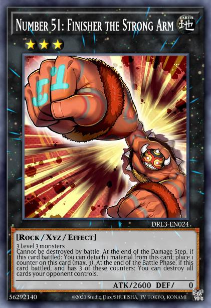 Number 51: Finisher the Strong Arm - DLCS-EN120 - Common - 1st Edition