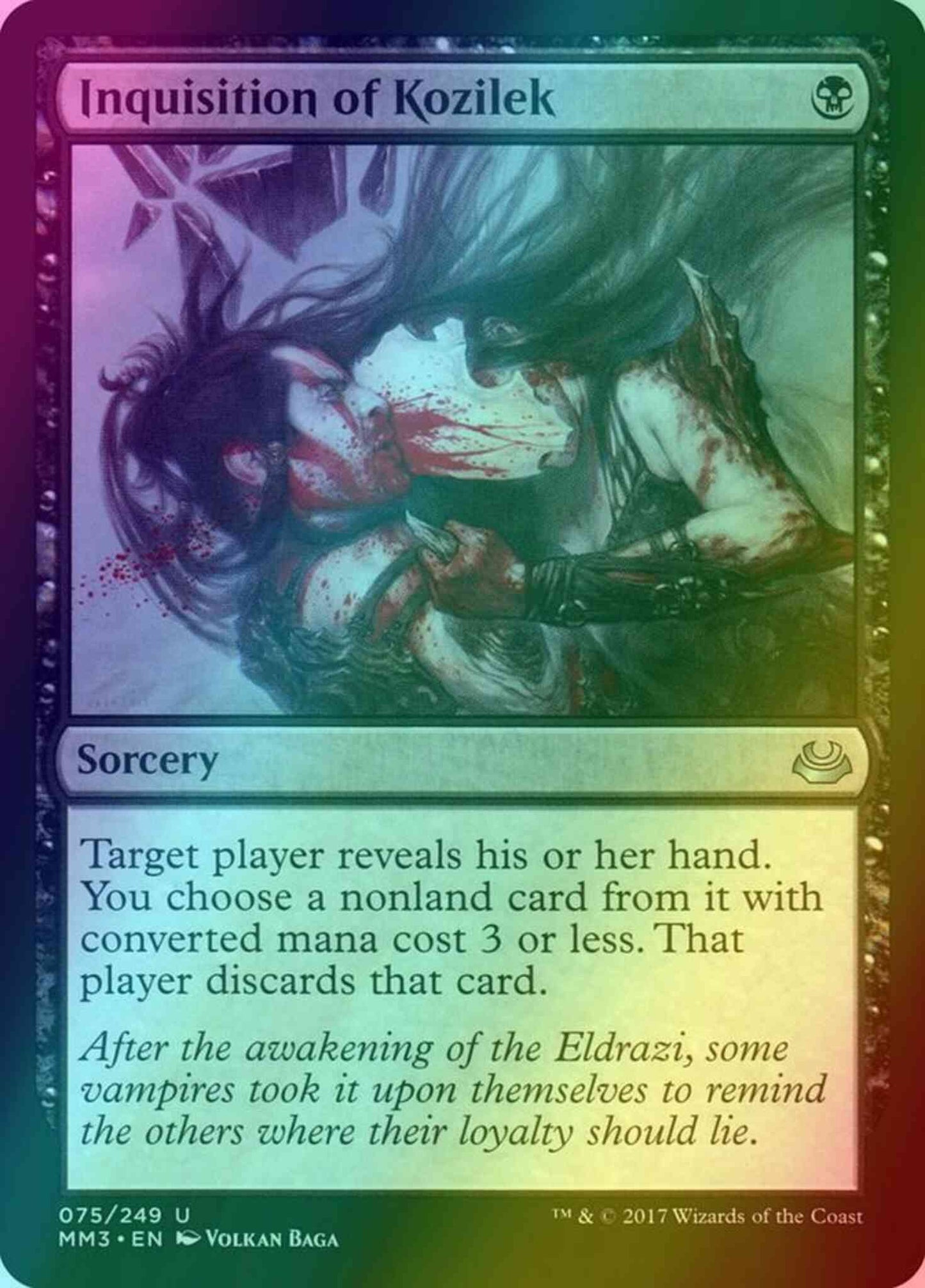 Inquisition of Kozilek [75] [Modern Masters 2017] [Foil]