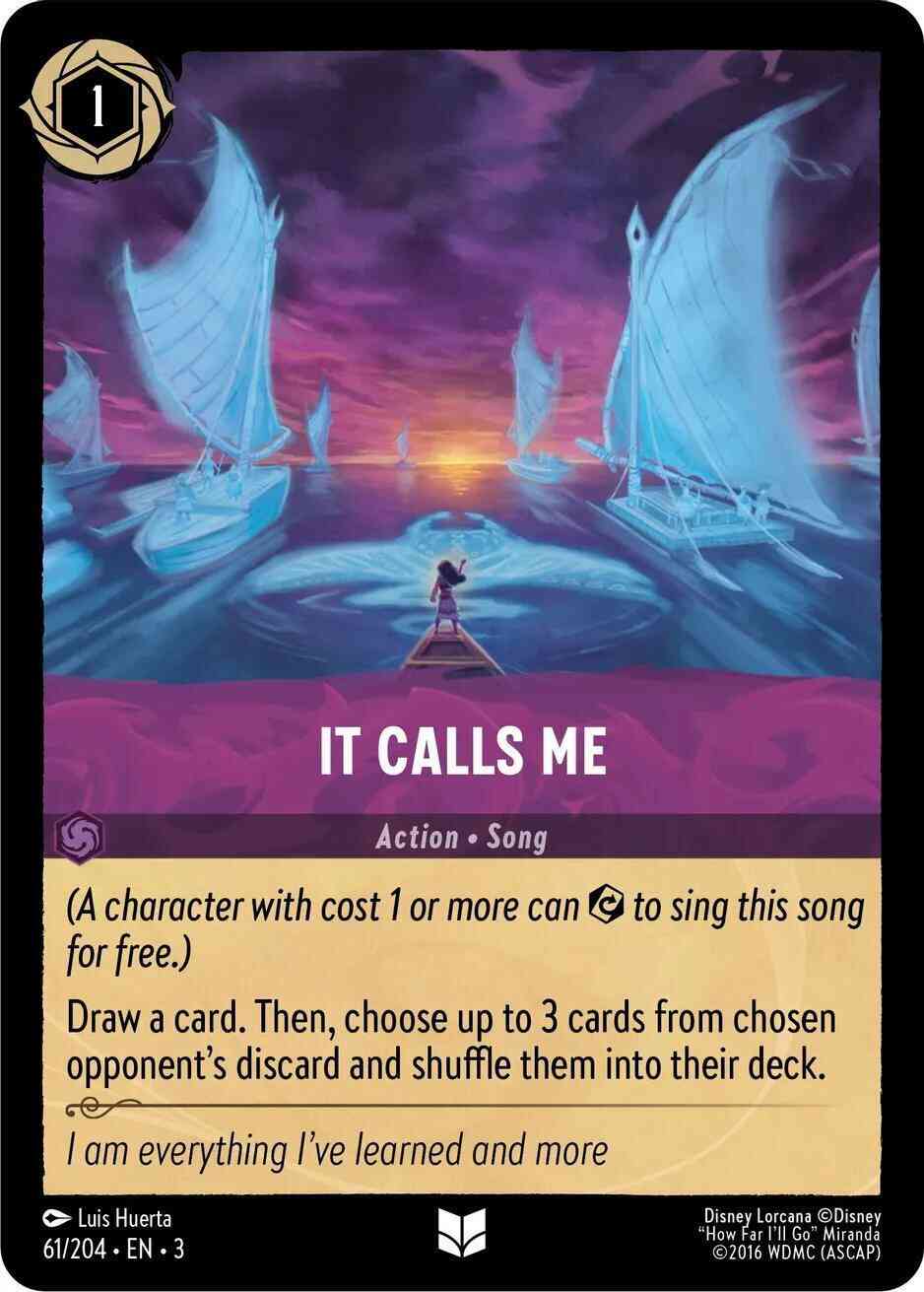 It Calls Me - 61/204 [Into the Inklands] [Non-Foil]