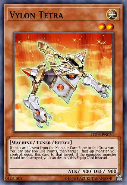 Vylon Tetra - DT06-EN020 - Duel Terminal Normal Parallel Rare - Duel Terminal
