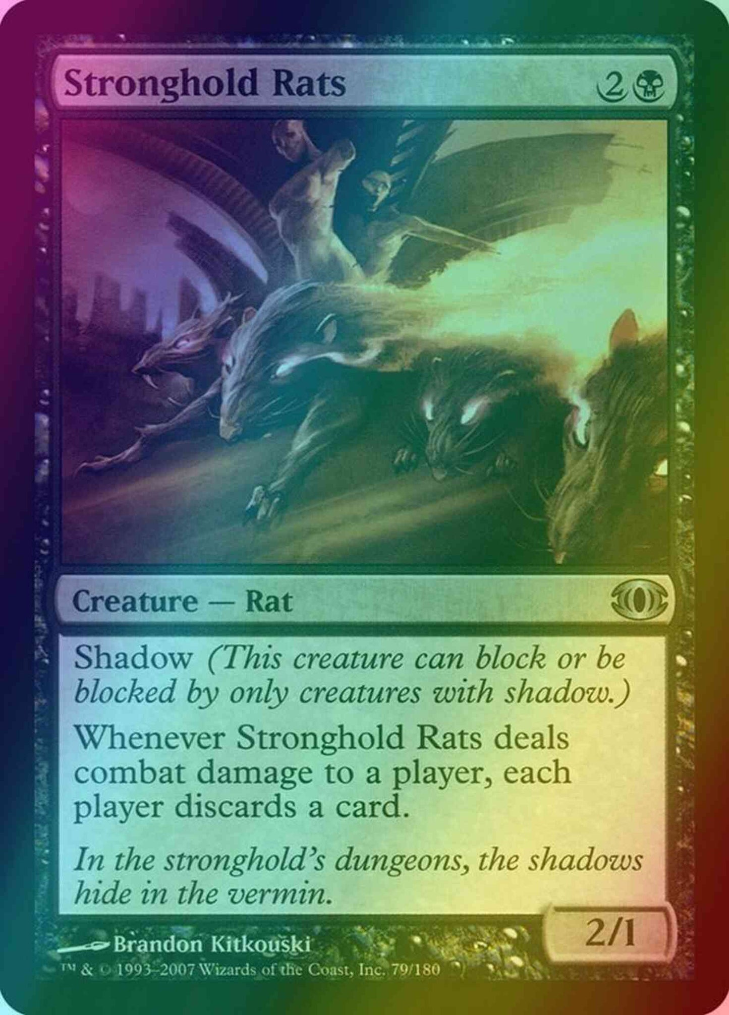 Stronghold Rats [79] [Future Sight] [Foil]