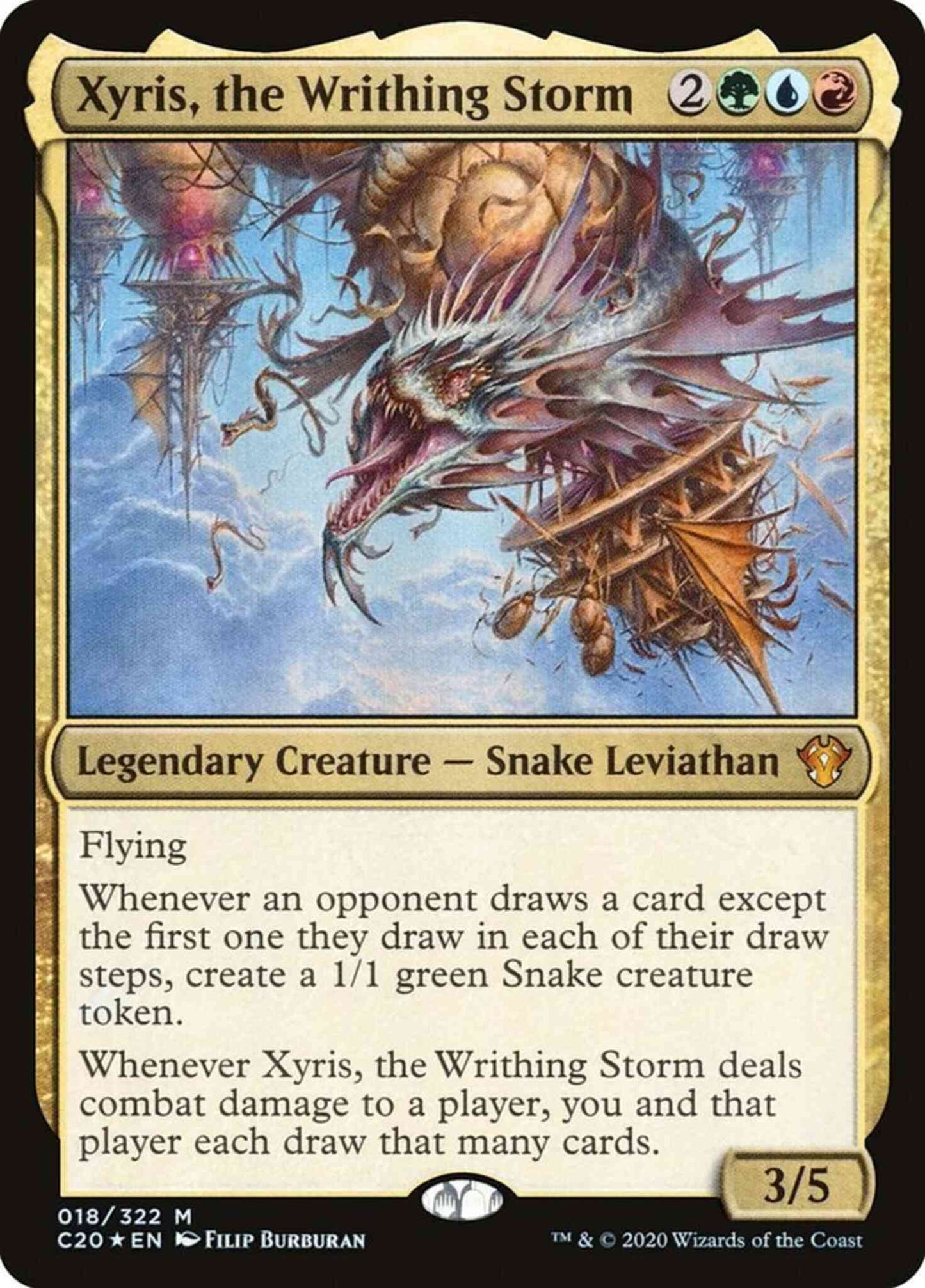 Xyris, the Writhing Storm [18] [Collector Pack Exclusive] [Commander 2020] [Non-Foil]