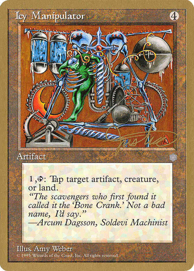 Icy Manipulator [mj322] [Mark Justice] [Pro Tour Collector Set] [Non-Foil]