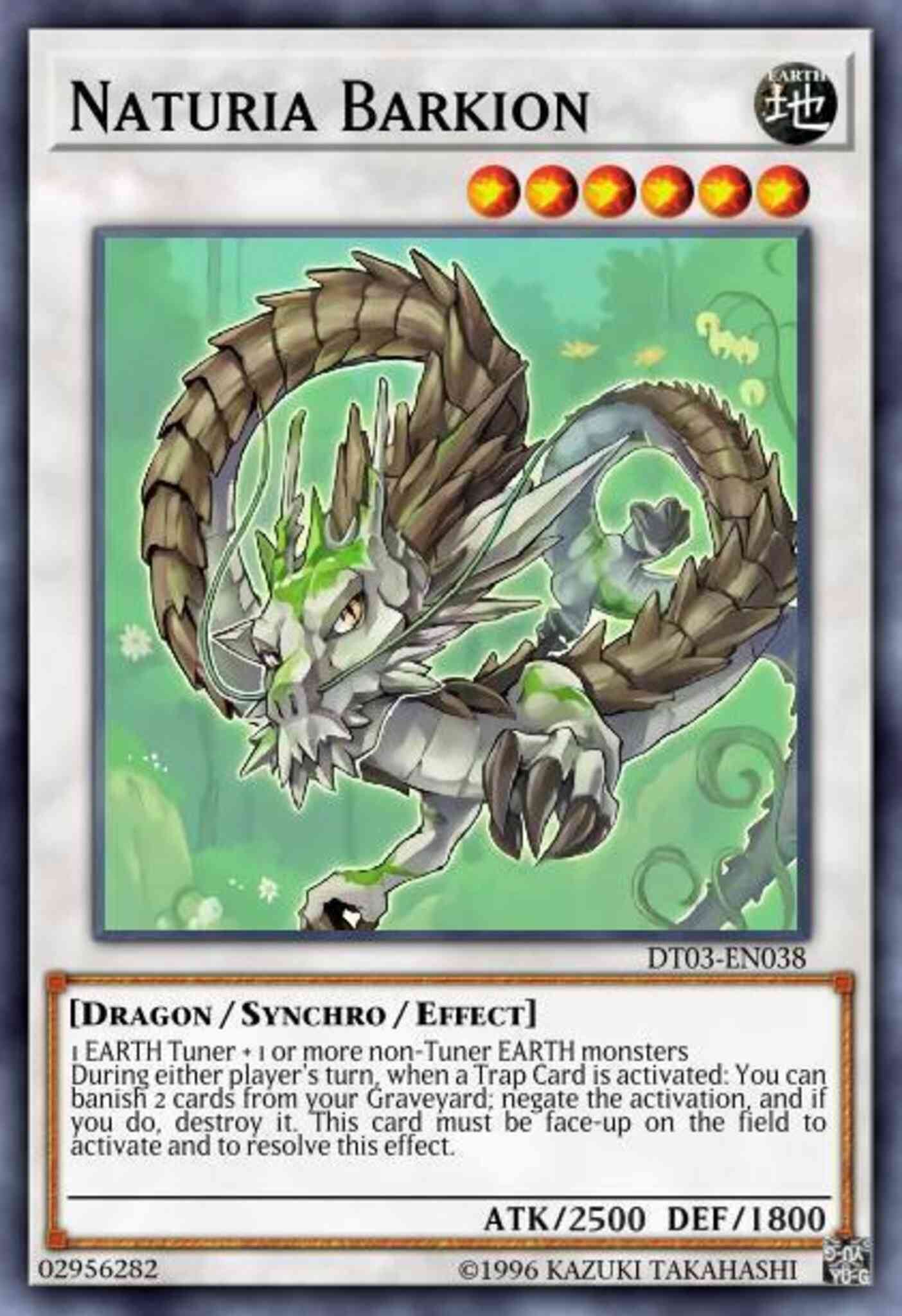 Naturia Barkion - HA03-EN028 - Secret Rare - Unlimited