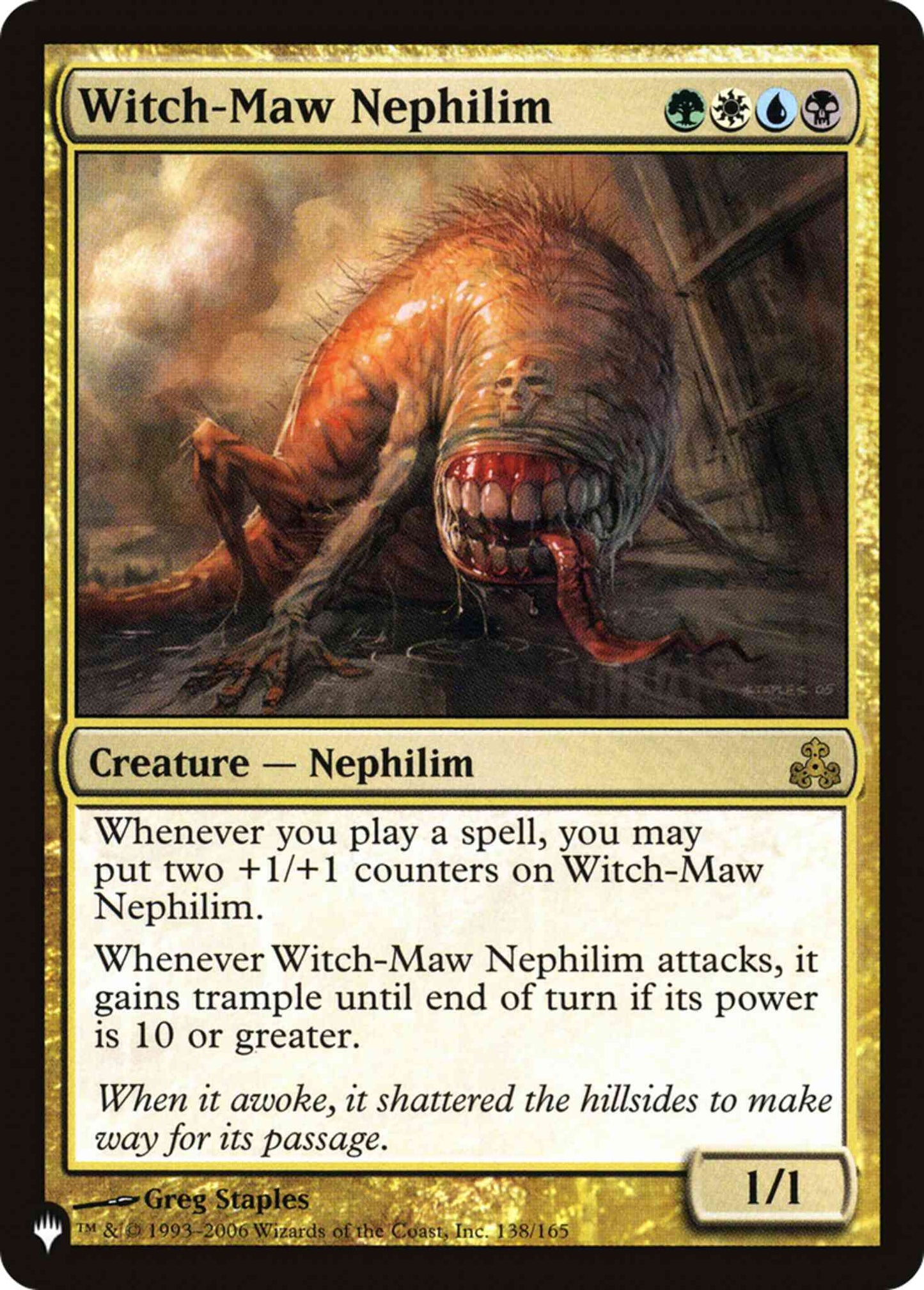 Witch-Maw Nephilim [GPT-138] [The List] [Non-Foil]