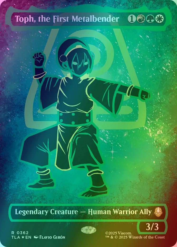 Toph, the First Metalbender [362] [Borderless] [Battle Pose] [Avatar: The Last Airbender] [Neon Ink]