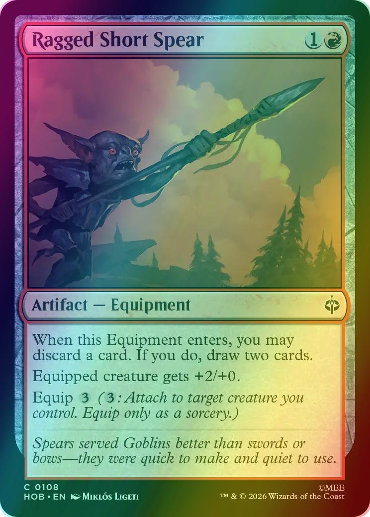 Ragged Short Spear [108] [The Hobbit] [Foil]