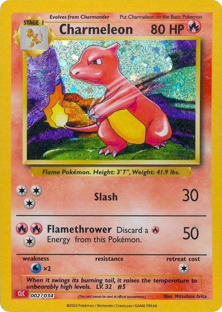 Charmeleon - 002/034 - Promo - CLC [tcgc-CLC002] [Holo]