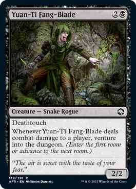 Yuan-Ti Fang-Blade [128] [Adventures in the Forgotten Realms] [Non-Foil]
