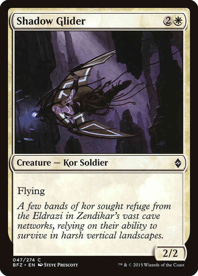 Shadow Glider [47] [Battle for Zendikar] [Non-Foil]