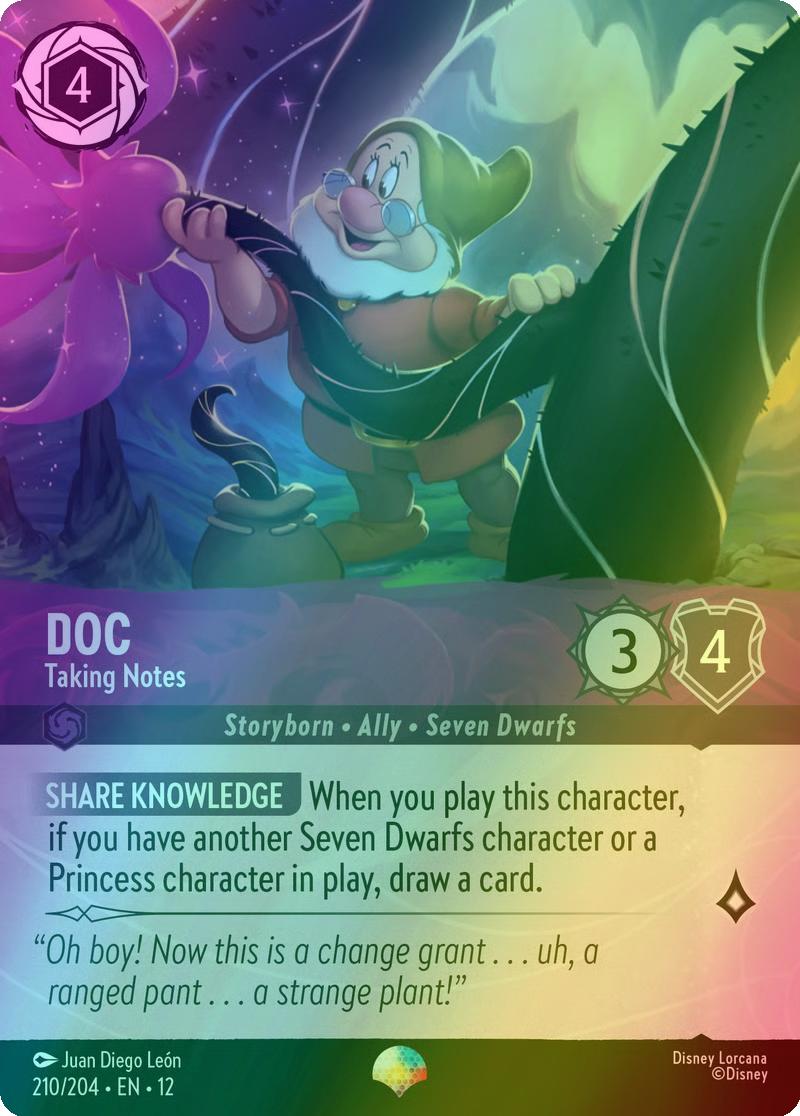 Doc - Taking Notes (Epic) - 210/204 [Wilds Unknown] [Holofoil]