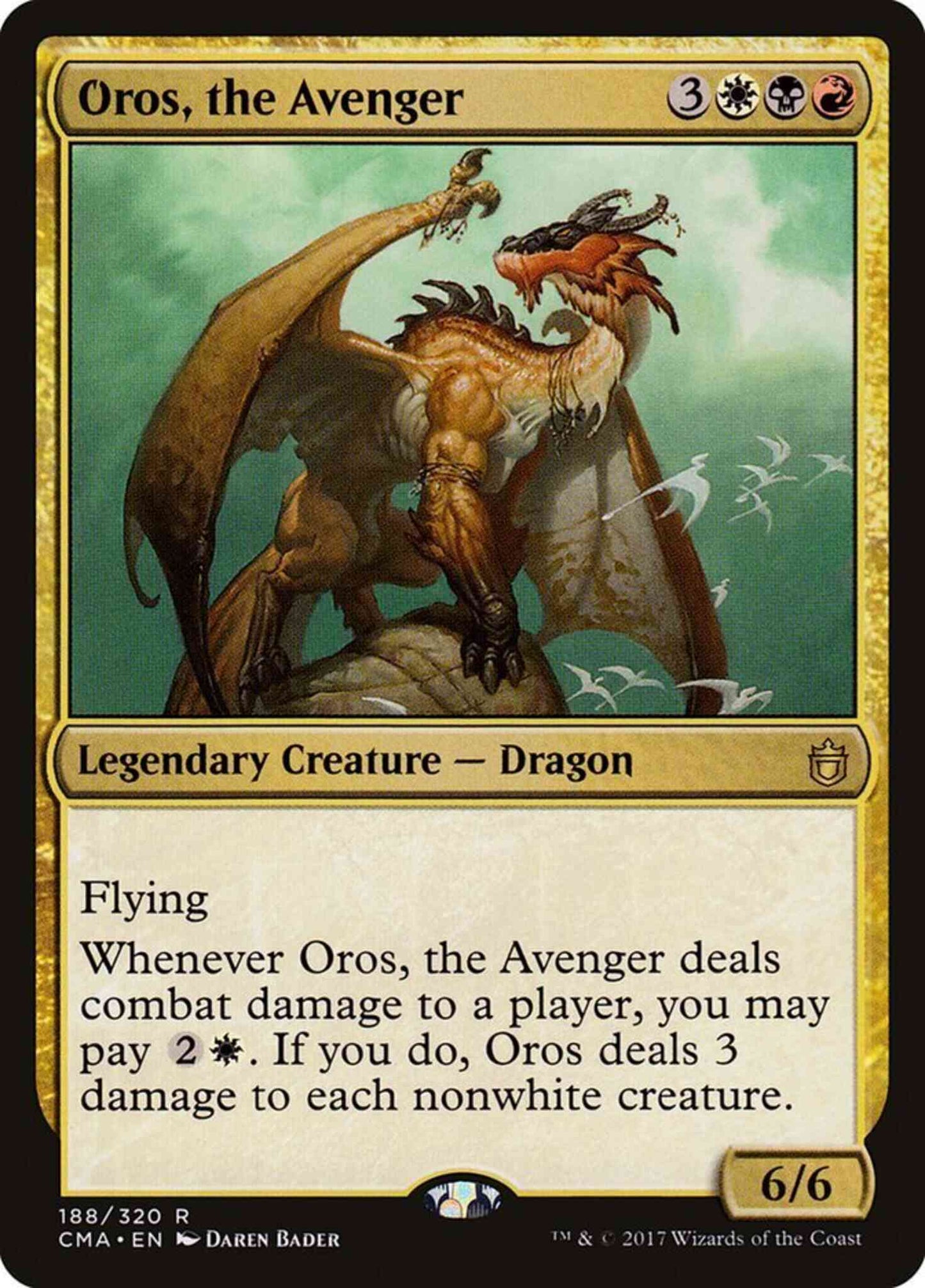 Oros, the Avenger [188] [Commander Anthology] [Non-Foil]