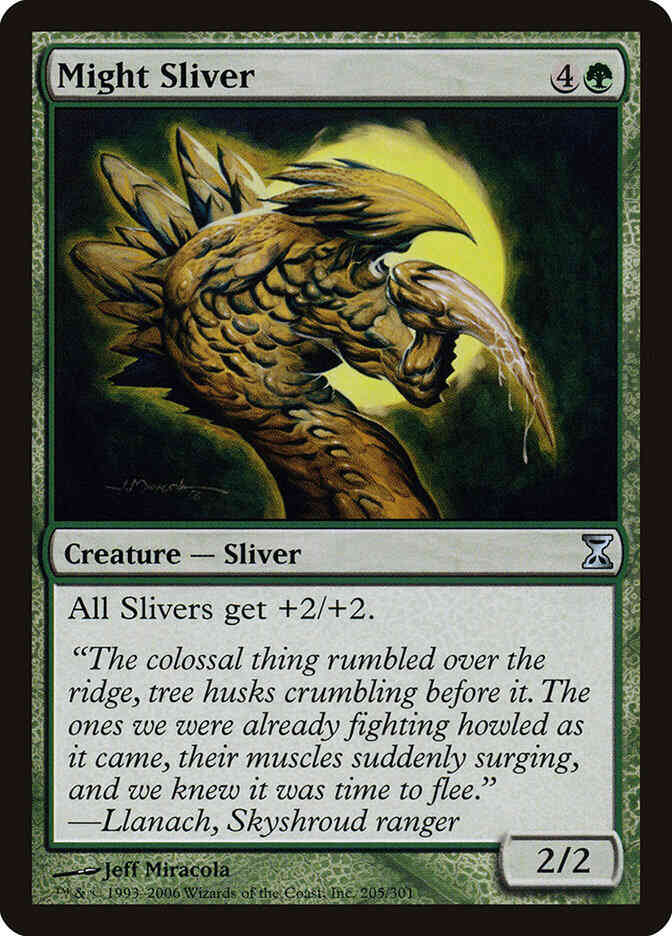 Might Sliver [205] [Time Spiral] [Non-Foil]