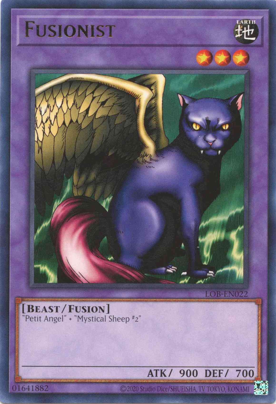 Fusionist - 25th Anniversary - LOB-EN022 - Rare - Unlimited