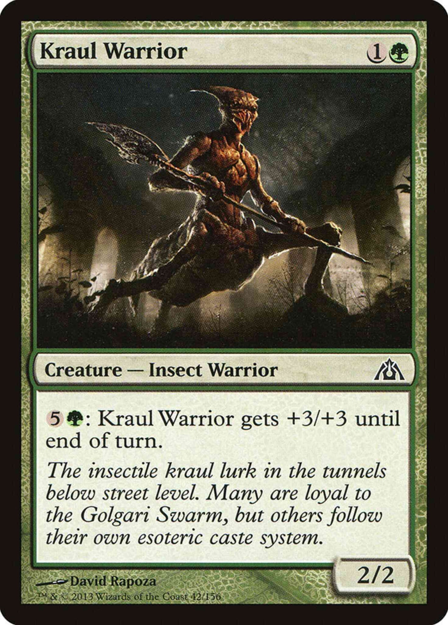 Kraul Warrior [42] [Dragon's Maze] [Non-Foil]